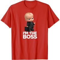 เสื้อยืดผ้าฝ้ายพรีเมี่ยม เสื้อยืด พิมพ์ลาย The Boss Baby Im The Boss