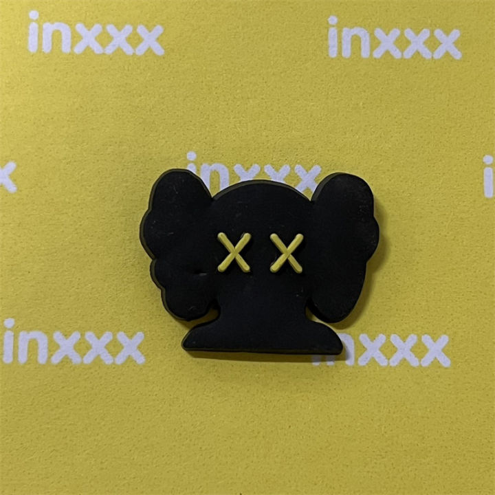 new inspired cartoon character KAWS themed Crocs jibbitz accessories ...