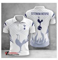 Premier League BIG6 Tottenham Hotspur high-quality 3D fully printed polo shirt with custom design (contact online for free customization)-NO.HGSJHHJUA4577S