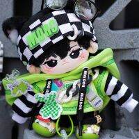 G Handmade 5Pc/Set Street Shooting Cool Boy Suit 20Cm No Attribute Doll Clothes Hooded Sweatshirt Shorts Hairtie Dolls Outfit