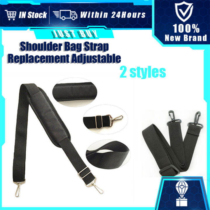 145cm Black Nylon Strap with pad For Briefcase Laptop Bag Replacement