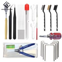 3D Printer Parts DIY Cleaning Removal Tools 3D print finishing tool Retouch Use for 3d printer for Cleaning Level brush kit [NEW]