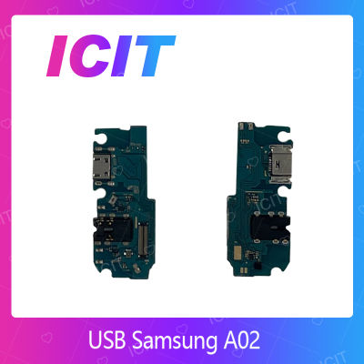 Samsung A02  อะไหล่สายแพรตูดชาร์จ แพรก้นชาร์จ Charging Connector Port Flex Cable（ได้1ชิ้นค่ะ) สินค้าพร้อมส่ง คุณภาพดี อะไหล่มือถือ (ส่งจากไทย) ICIT 2020