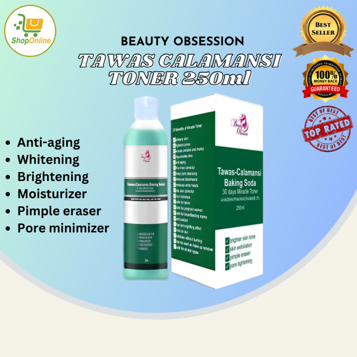 Beauty Obsession Tawas Calamansi Baking Soda Toner 250ml Antiaging