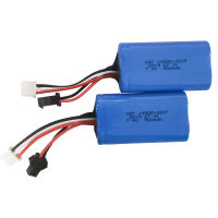 Cyclindrical lithium 14500 battery 500mAh 2S1P 7.4V rechargeable battery