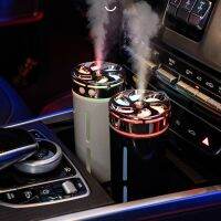 hot【DT】 Newest-Rechargeable Car Air Humidifer with Colorful Night 300ml Freshener Diffuser