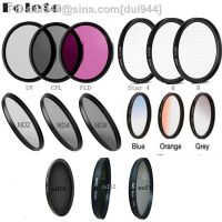 Foleto Lens Filter UV CPL FLD ND Color Star Filters for Canon Nikon Sony NEX Camera 500d 600d 700d 1300d 6d t5i D5300 D90 D7000