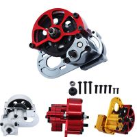 Cambio Di Trasissione Inversa In Metallo Pieno CNC Con Ingranaggio Per Axial SCX10 I 1/2/10ตีนตะขาบ RC Aggienti Ornamenti Per Auto Accessori Per Parti