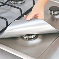 4pcs Stove Protector Cover Liner Pad Gas Stove Stovetop Protector Gas Stove Stovetop Burner Protector Kitchen Accessories