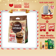 Cà phê hòa tan Nescafé 3in1 cà phê sữa đá Bịch 25 gói x 24 g