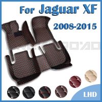 Car Floor Mats For Jaguar XF Sedan 2008 2009 2010 2011 2012 2013 2014 2015 Custom Auto Foot Pads Carpet Cover Accessories