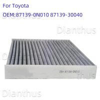 Car Cabin Air Filter For Toyota Alphard Fortuner Hilux Highlander Prado Previa Cruiser Sienna Avalon OEM:87139-0N010 87139-30040