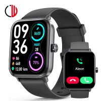 ZZYSMART IDW19 นาฬิกาอัจฉริยะสําหรับผู้ชายผู้หญิง Veryfit Bluetooth Call Smartwatch Build-in Alexa 5ATM IP68 Waterproof Heart Rate