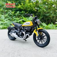 Maisto 1:18 16สไตล์ Ducati Scrambler ต้นฉบับที่ได้รับอนุญาตโมเดลมอเตอร์ไซค์อัลลอยจำลองของสะสมของขวัญรถของเล่น