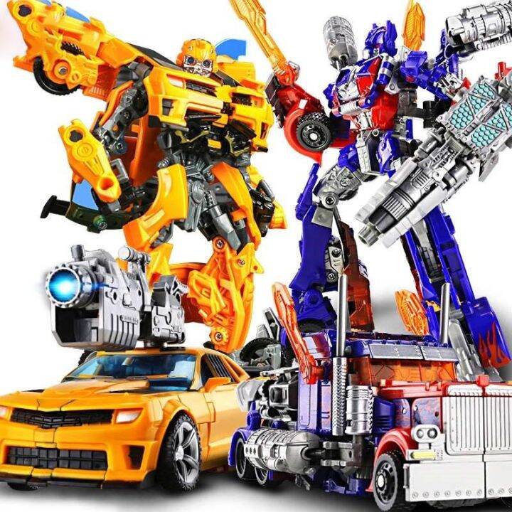 Optimus Prime Bumblebee Transformer Boys Transformers toys Kids Robot ...