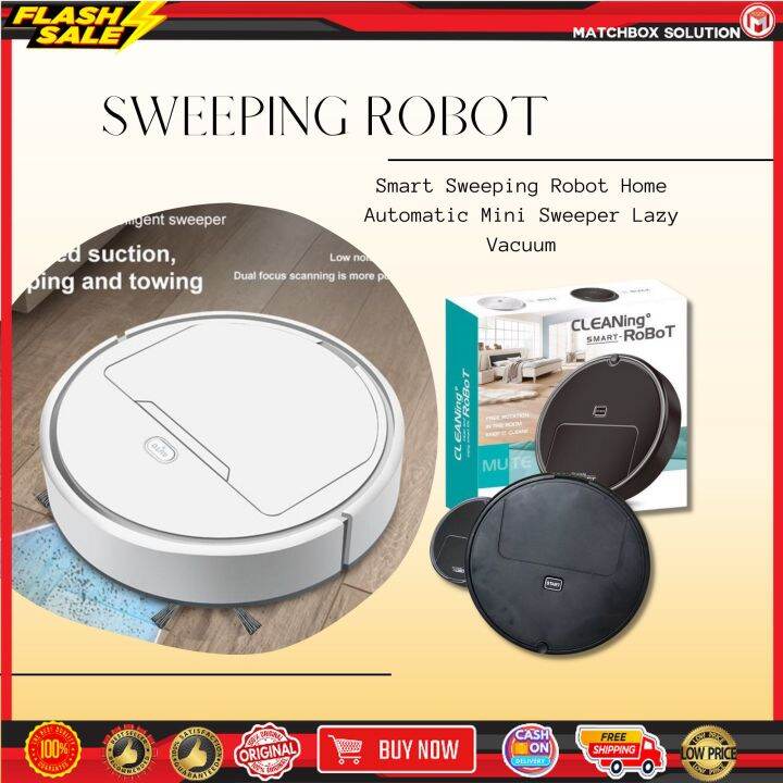 ORIGINAL BATTERY OPERATED SMART AUTOMATIC CLEANING ROBOT ThreeInOne