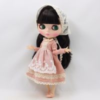Blyth Doll icy light pink dress เสื้อผ้าตุ๊กตาบลายธ์