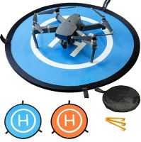 ✉ 55CM Fast-fold Landing Pad Universal FPV Drone ผ้ากันเปื้อนที่จอดรถพับได้สำหรับ DJI Spark Mavic Pro FPV Racing อุปกรณ์เสริม