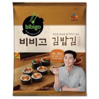 ?Import Item? 비비고김밥김 สาหร่าย(สำหรับทำข้าวห่อสาหร่าย) CJ Bibigo Kimbap Roasted Laver Seaweed 20g