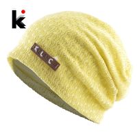 【YD】 Outdoor Hat Knitted Color Thin Bonnet With Logo Ladies Skullies Beanie Hats