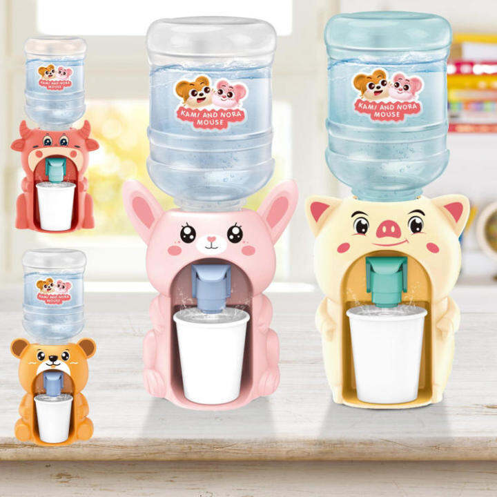 Mini Water Dispenser Toy Tabletop Water Dispenser Kids Drink Toy ...