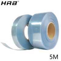 【YF】✣♦  5M Transparent Shrinkable Tube Shrink Tubing Heating Wrap Battery Film Parts 32mm 62mm 82mm 90mm 120mm 110mm 145mm