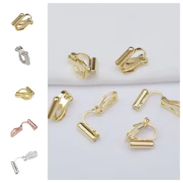 Invisible Clip-on Earring Converter For Non Pierced Ears Jewelry Findin~