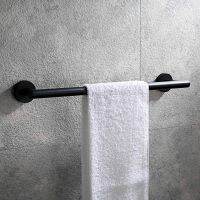 Bathroom Accessories Fashionable Matte Black Towel Bar Holder In The Bathroom Towel Bar For Towel Square