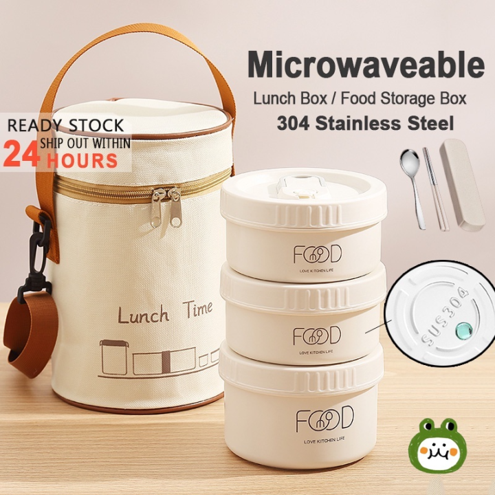 Portable Lunch Box for Children Compartment Soup Stainless Steel Insulation  School Picnicfor Food Storage Containers Kids Food