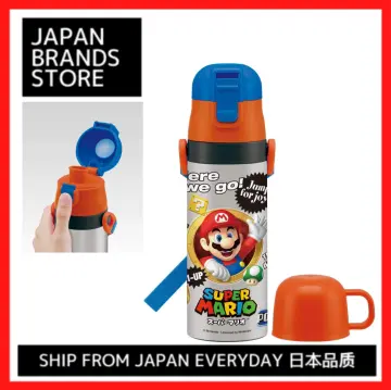 Stainless Kids Water Bottle Direct Drinking Super Mario 580ml Boys SDC6N-A