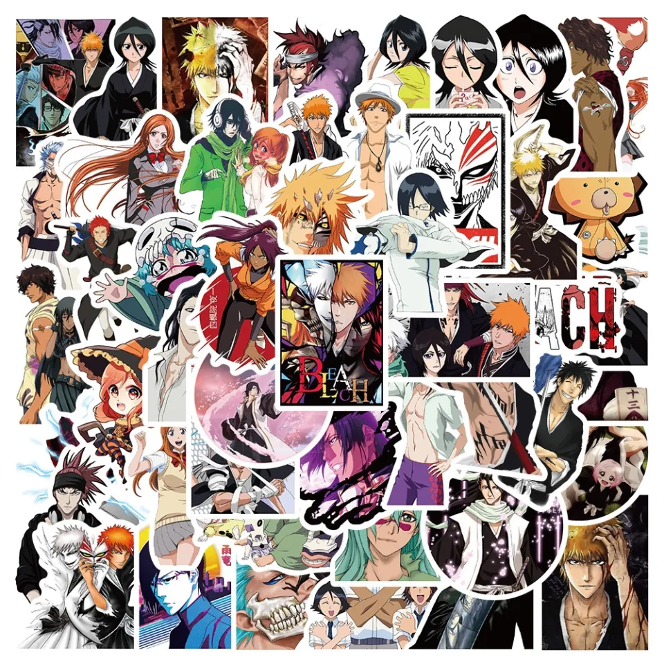 Anime Stickers 100 Pcs Bleach, Anime Bleach Laptop Stickers