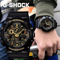 นาฬิกาข้อมือCasioGShock สายเรซิ่นผู้ชายนาฬิกา GA-100CF-1A9DR