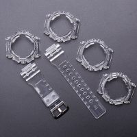 Watch accessories replacement for Casio GMA-S110 ice tough transparent case strap GMA-S120 GMA-S130 ladies strapby Hs2023