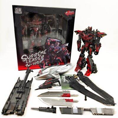 Transformation Toys BAIWEI TW1024 Sentinel Prime SS61 Fire Engine Truck Alloy Model Action Figure Deformation Robot Autobot Gift