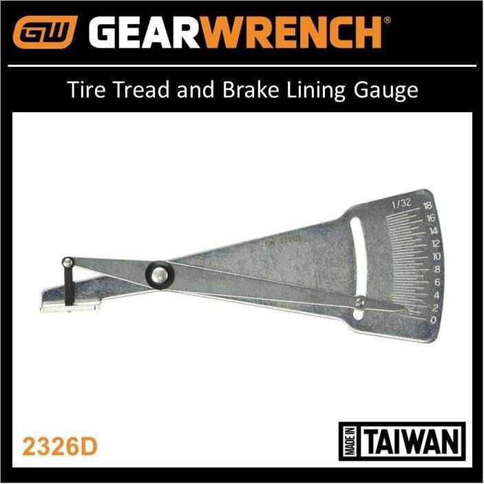 GearWrench Tire Tread and Brake Lining Gauge 2326D Lazada PH
