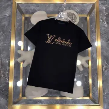 New women’s Louis Vuitton black t-shirt with
