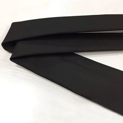 1M Pure Black High Quality Non Slip Heat Shrink Tubing  Blank Tube Without Pattern Black Matte Heat Shrink Tube Cable Management