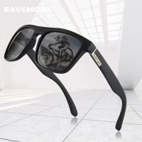 RAVEMODA Polarized Sunglasses Men Luxury Brand Designer Vintage Outdoor Driving Sun Glasses Male Fishing Glasses Sport Eyewear