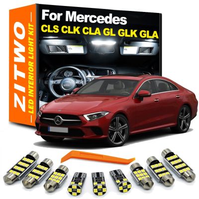 【CW】ZITWO LED Interior Light Kit For Mercedes Benz CLS CLK CLA GL GLK GLA Class W218 W219 W208 W209 A209 C117 X164 X166 X204 X156