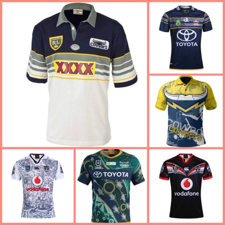 2023 NORTH QUEENSLAND COWBOYS MENS HOME RUGBY JERSEY size S-M-L-XL