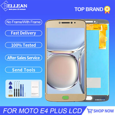 5.5นิ้วสำหรับ Moto E4 Plus LCD Touch Screen Digitizer XT1770 XT1773สำหรับ Motorola E Plus 4th Gen จอแสดงผลกรอบ