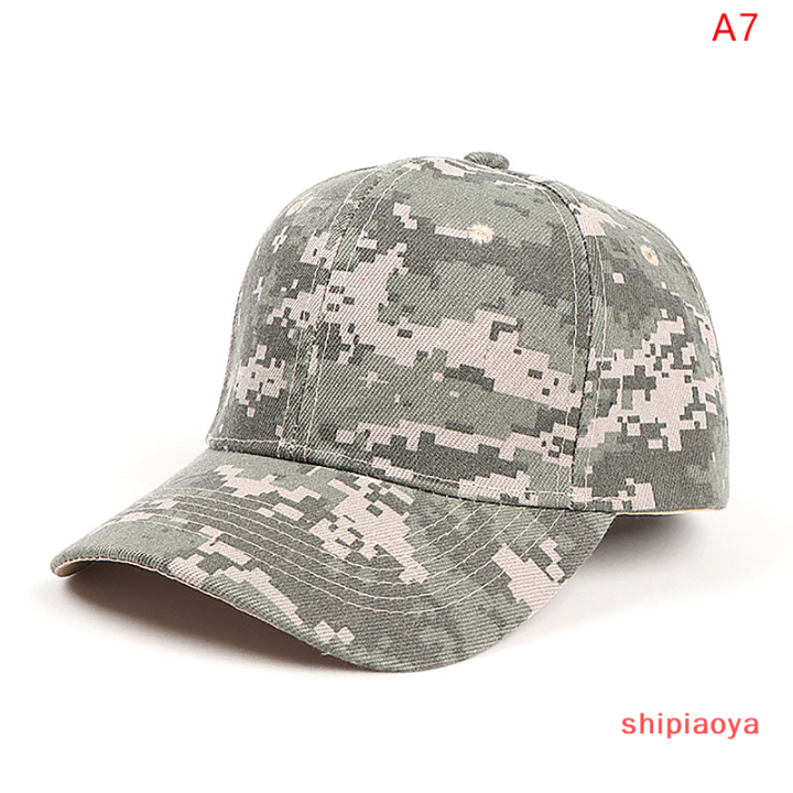 shipiaoya-หมวกแก๊ปหมวกเบสบอล-unisex-กันแดดกลางแจ้งแบบปรับได้สำหรับฤดูร้อนหมวกลายพรางแห้งเร็วสำหรับผู้หญิงผู้ชาย