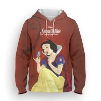 Sudaderas con capucha de Disney para hombre y mujer, ropa con estampado 3D de Blancanieves y los siete enanitos, sudaderas con capucha de Anime de dibujos animados para niño y niña