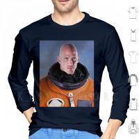 Johnny Sins Astronaut Hoodie Long Sleeve Johnny Sins Astronaut Space Bald Actor Legend Star Funny Jonny Sins Sexy Hot