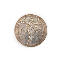 เหรียญมอร์แกนโฮโบอเมริกัน1ชิ้นเหรียญที่ระลึกนางฟ้าปีศาจผู้หญิงของตกแต่งบ้านเหรียญ