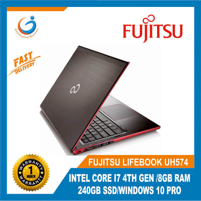 FUJITSU LIFEBOOK UH574/INTEL CORE I7 4TH GEN /8GB RAM/240GB SSD