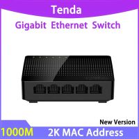 J28 Tenda SG105กิกะบิต1000เมตรมินิ5-พอร์ตสวิตช์ตั้งโต๊ะได้อย่างรวดเร็วสวิตช์เครือข่ายอีเธอร์เน็ต LAN ฮับ RJ45อีเธอร์เน็ตและสวิตช์ฮับ Shunt