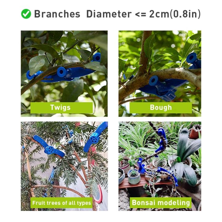 5-10-20-30pcs-adjustable-plant-branch-bending-clamp-reusable-branch-shaper-branch-holder-clip-bonsai-branch-bending-fixing-tool