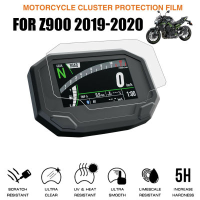 Untuk KAWASAKI Z900 Z-900 2020 2019รอยขีดข่วน Motosikal คลัสเตอร์ Perlindung Pelindung Skrin Papan Pemuka Filem