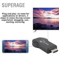 [คลังสินค้าใส][คลังสินค้าใส]Superage อุปกรณ์รับสัญญาณโปรเจคเตอร์ทีวี Hdmi Wifi ไร้สายสําหรับ Android Netflix